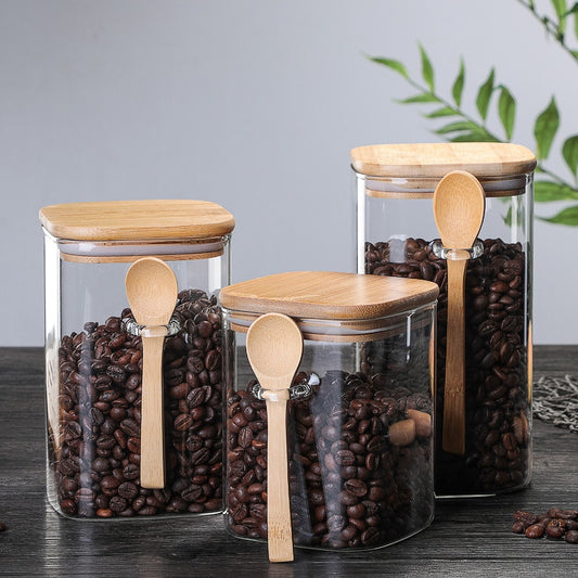 Spoon Sealed Jar Storage Tank