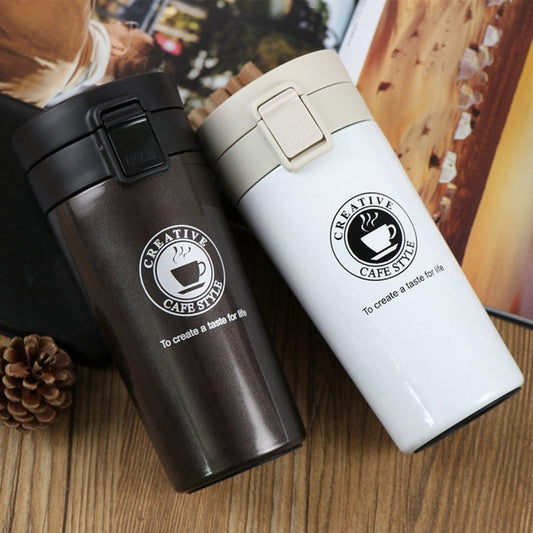 Thermos Coffee Mug Double Wall Stainless Steel Tumbler