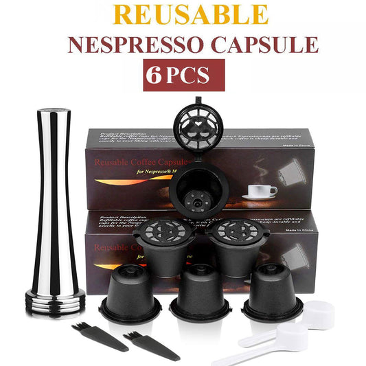 Reusable Coffee Capsule for Nespresso Machine