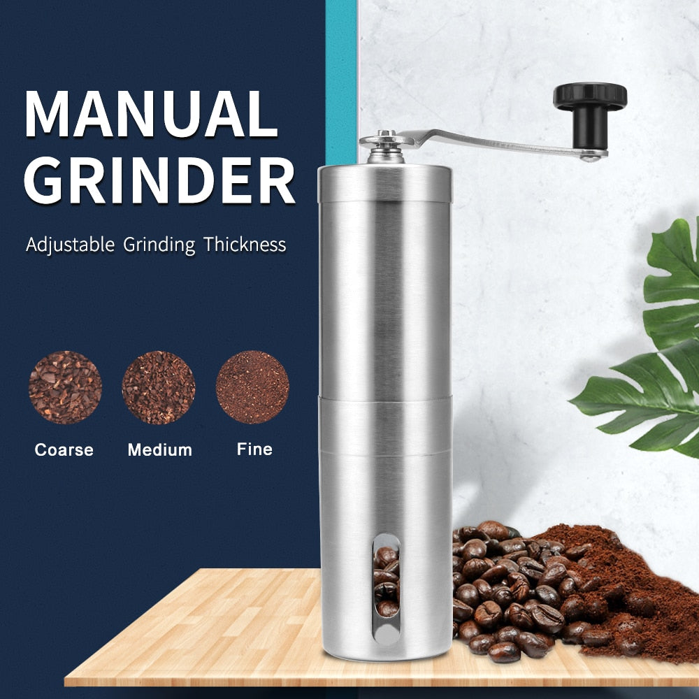 Mini Stainless Steel Hand Handmade Coffee Grinder